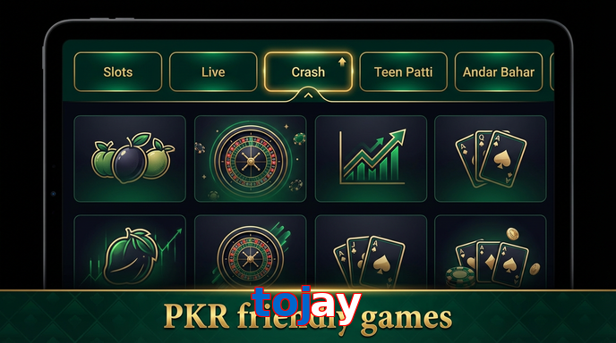 Game list for Tojay games section